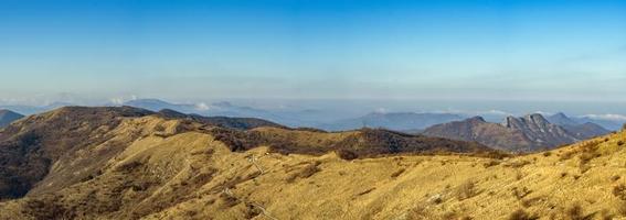 Antola Park mountain landscape in winter photo