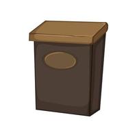 box mailbox letter cartoon vector illustration