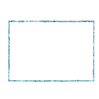 hand drawn frame glitter png