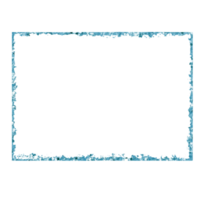 hand drawn frame glitter png