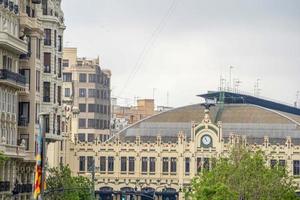 Valencia spain station historic building photo