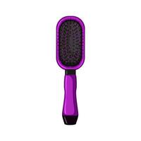 handle hair brush cartoon vector illustration