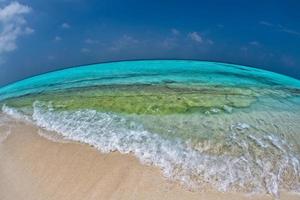 maldives tropical paradise beach landscape photo