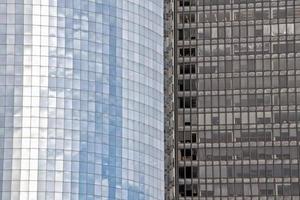 new york manhattan skyscrapers building detail photo