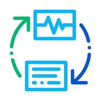 Wireless Diagnostics Voice Control Icon Vector Illustration