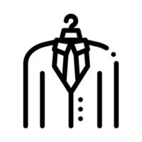 Business Suit Costume Job Hunting Vector Icon