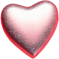 Romantic 3D Heart Illustration png