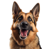 portrait of a dog png