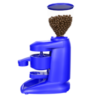 Kaffeemühle und Kaffeebohnen png