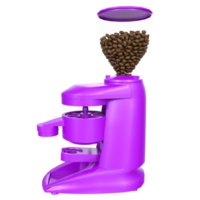 molinillo de café y granos de café