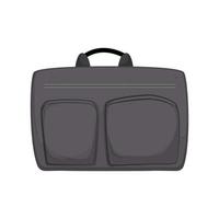 business briefcase color icon vector illustration