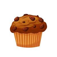 muffin cartoon vector illustration