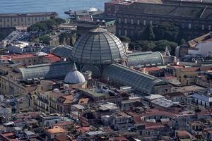 Naples aerial view panorama photo