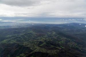 roman countryside farms aerial view photo