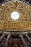 Washington capitol dome internal view photo