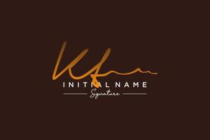 Initial KT signature logo template vector. Hand drawn Calligraphy lettering Vector illustration.