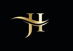 JI Logo Design for business and company identity. Creative JI letter with luxury concept vector