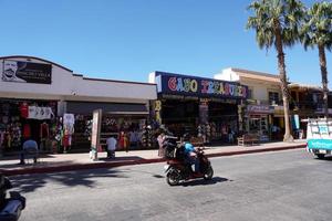 CABO SAN LUCAS, MEXICO - JANUARY 25 2018 - Pacific coast town is crowded of tourist photo