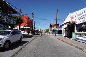 CABO SAN LUCAS, MEXICO - JANUARY 25 2018 - Pacific coast town is crowded of tourist photo