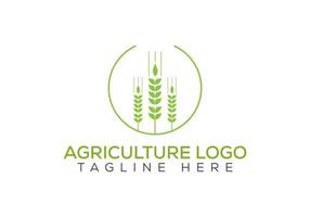 Agriculture Logo Design. Agriculture Sign, Farming Logotype Vector Template