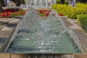 Murcia Spain consistorial house fountain photo