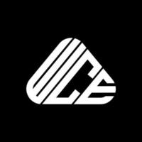 diseño creativo del logotipo de la letra wce con gráfico vectorial, logotipo simple y moderno de wce. vector