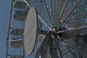 panoramic ferris big wheel detail photo