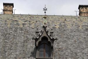 detalle del edificio de la casta de la cúpula de praga foto