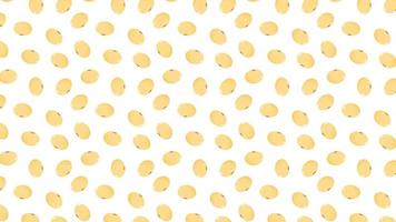 Soybean pattern vector. Soy bean on white background. wallpaper. vector
