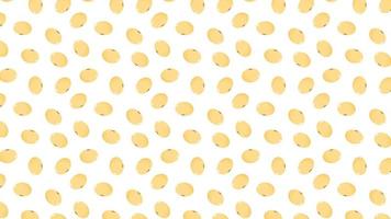 Soybean pattern vector. Soy bean on white background. wallpaper. vector