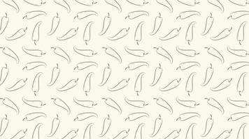 chilli pattern vector. chilli on white background. wallpaper. vector