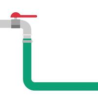 Tap and Hose vector. wallpaper. free space for text. copy space. Hose. vector