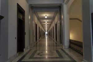 WASHINGTON DC, USA - APRIL 29 2019 - Interior of Russel Senate Bulding photo