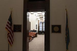 WASHINGTON DC, USA - APRIL 29 2019 - Interior of Russel Senate Bulding - Senator Room photo