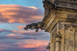 praga cúpula casta san vito iglesia gárgola detal foto