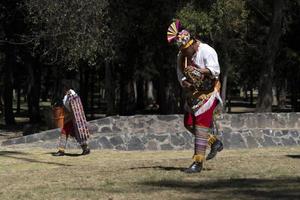 ciudad de méxico, méxico - 30 de enero de 2019 - la antigua danza de los volantes los voladores foto