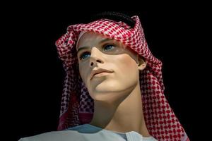 Arab mannaquin dummy man photo