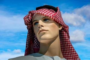 Arab mannaquin dummy man photo