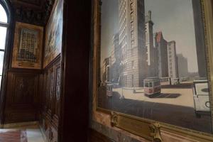 NEW YORK, USA - MAY 4 2019 - Interior of Public Library on 5th avenue photo