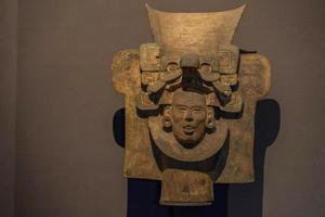 ciudad de méxico, méxico - 31 de enero de 2019 - museo de antropología de la ciudad de méxico foto