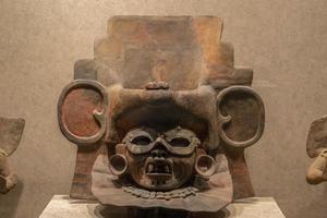 ciudad de méxico, méxico - 31 de enero de 2019 - museo de antropología de la ciudad de méxico foto