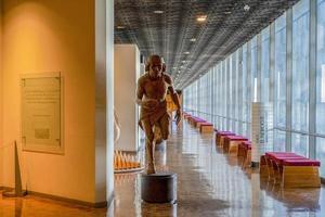 ciudad de méxico, méxico - 31 de enero de 2019 - museo de antropología de la ciudad de méxico foto