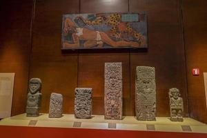 ciudad de méxico, méxico - 31 de enero de 2019 - museo de antropología de la ciudad de méxico foto