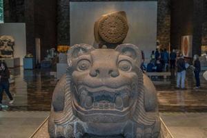 MEXICO CITY, MEXICO - JANUARY 31 2019 - mexico city anthropology museum photo