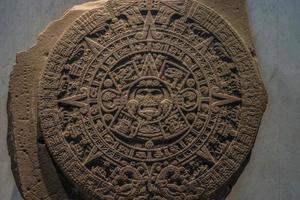 ciudad de méxico, méxico - 31 de enero de 2019 - museo de antropología de la ciudad de méxico foto