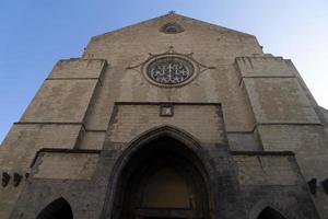 naples santa chiara place old town street photo