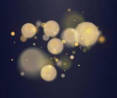 resumen de fondo de luz de punto de textura para navidad. polvo blanco. brillantes partículas de polvo mágico. concepto mágico. fondo abstracto con efecto bokeh. vector