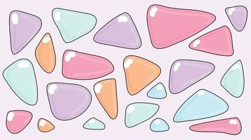 Cute background free vector