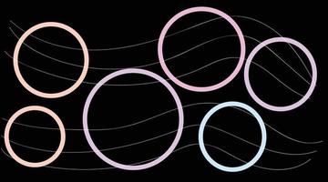 Background With Circles Free Vector