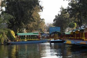 MEXICO CITY, MEXICO - JANUARY 30 2019 - Xochimilco is the little venice of the mexican capital photo